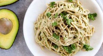 Creamy Tofu & Avocado Pasta (Oil-Free!)