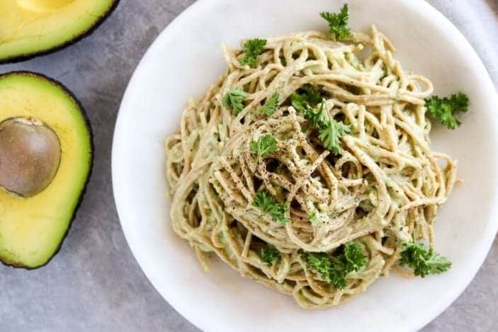 Avocado & Tofu Pasta (Oil-Free)