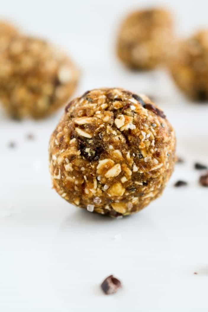 No-Bake Salted Caramel Energy Bites - Unsweetened Caroline-1016