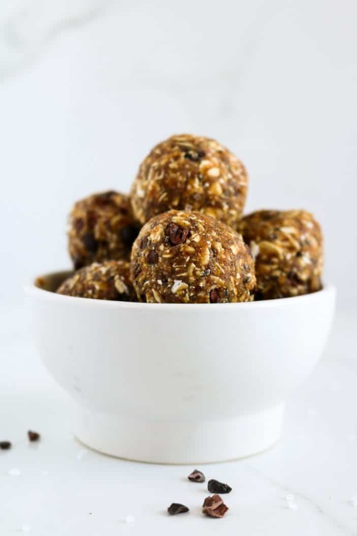 No-Bake Salted Caramel Energy Bites - Unsweetened Caroline-1032