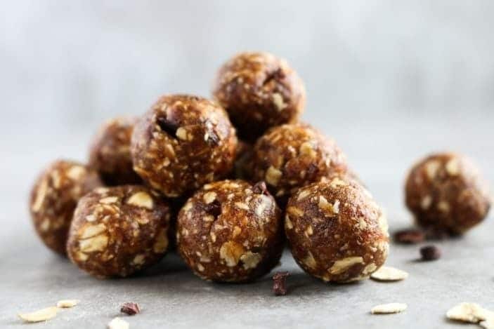 Peanut Butter Cookie Dough Bites (vegan, gluten-free, refined sugar-free with a peanut-free option!) - Unsweetened Caroline-2