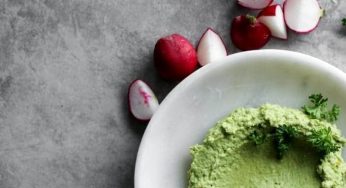 Lemon Sweet Pea Hummus
