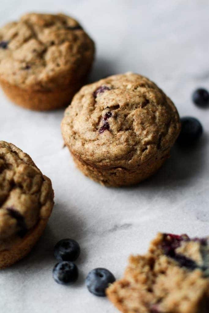 Cardamom Blueberry Muffins 