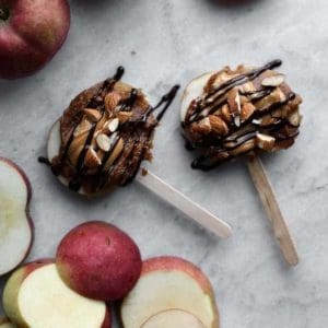 Healthy Caramel Apple Slices | Unsweetened Caroline