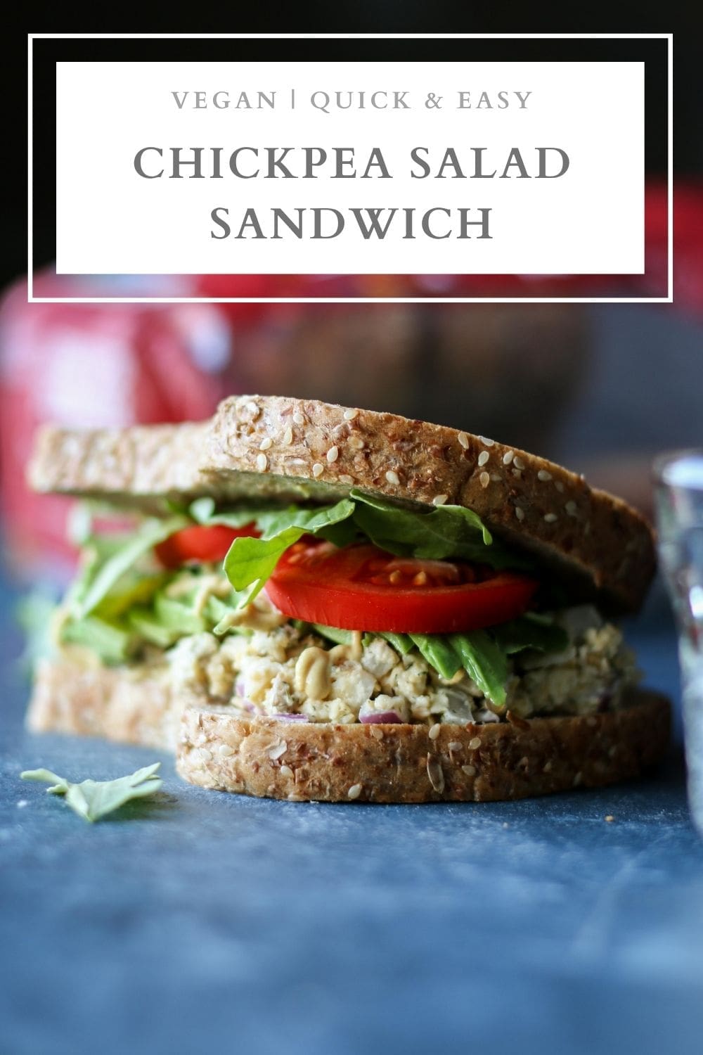 Quick & Easy Chickpea Salad Sandwich (No Mayo) - Nourished