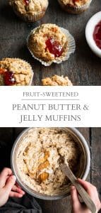 peanut butter and jelly muffins pin