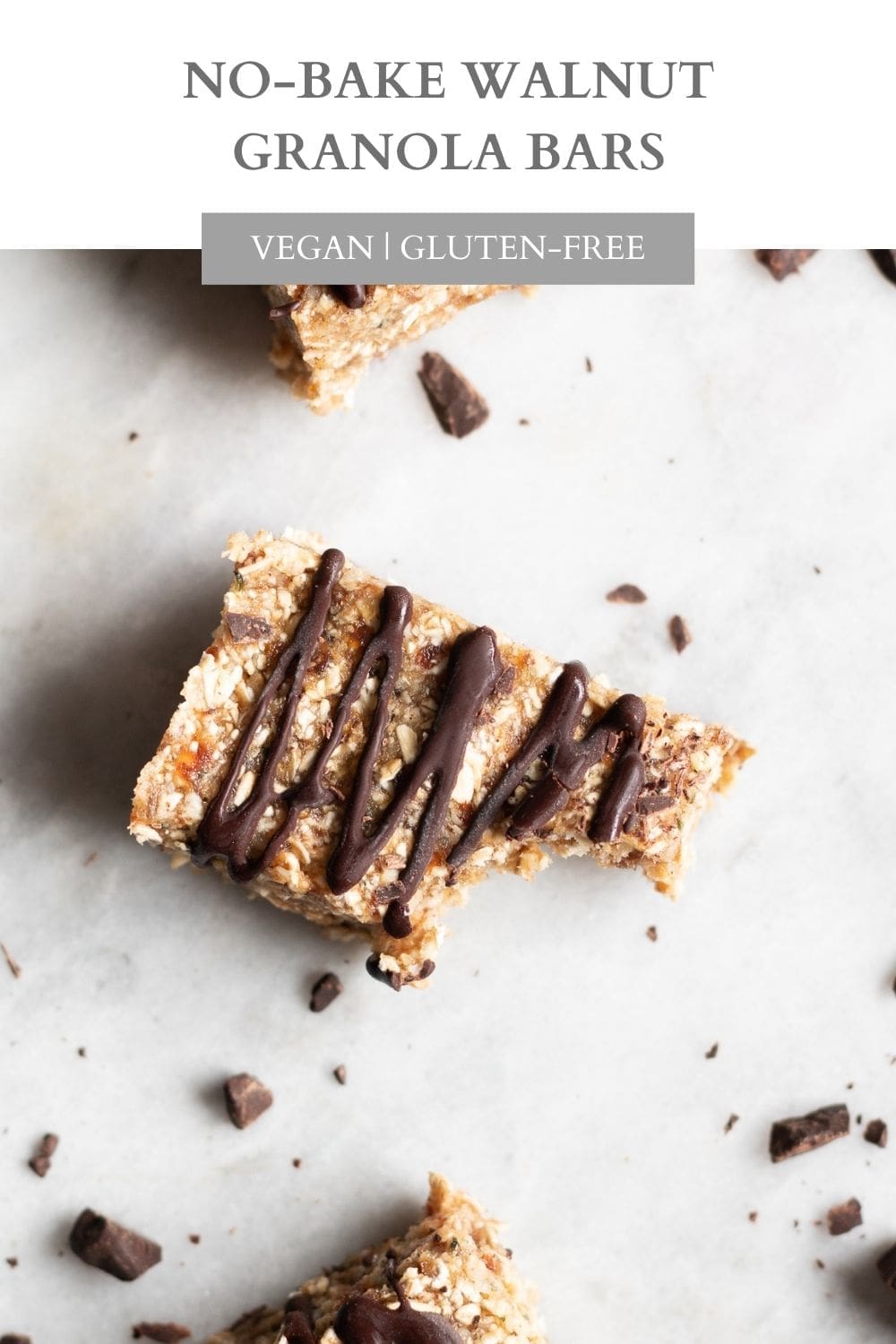 NoBake Walnut Granola Bars Nourished