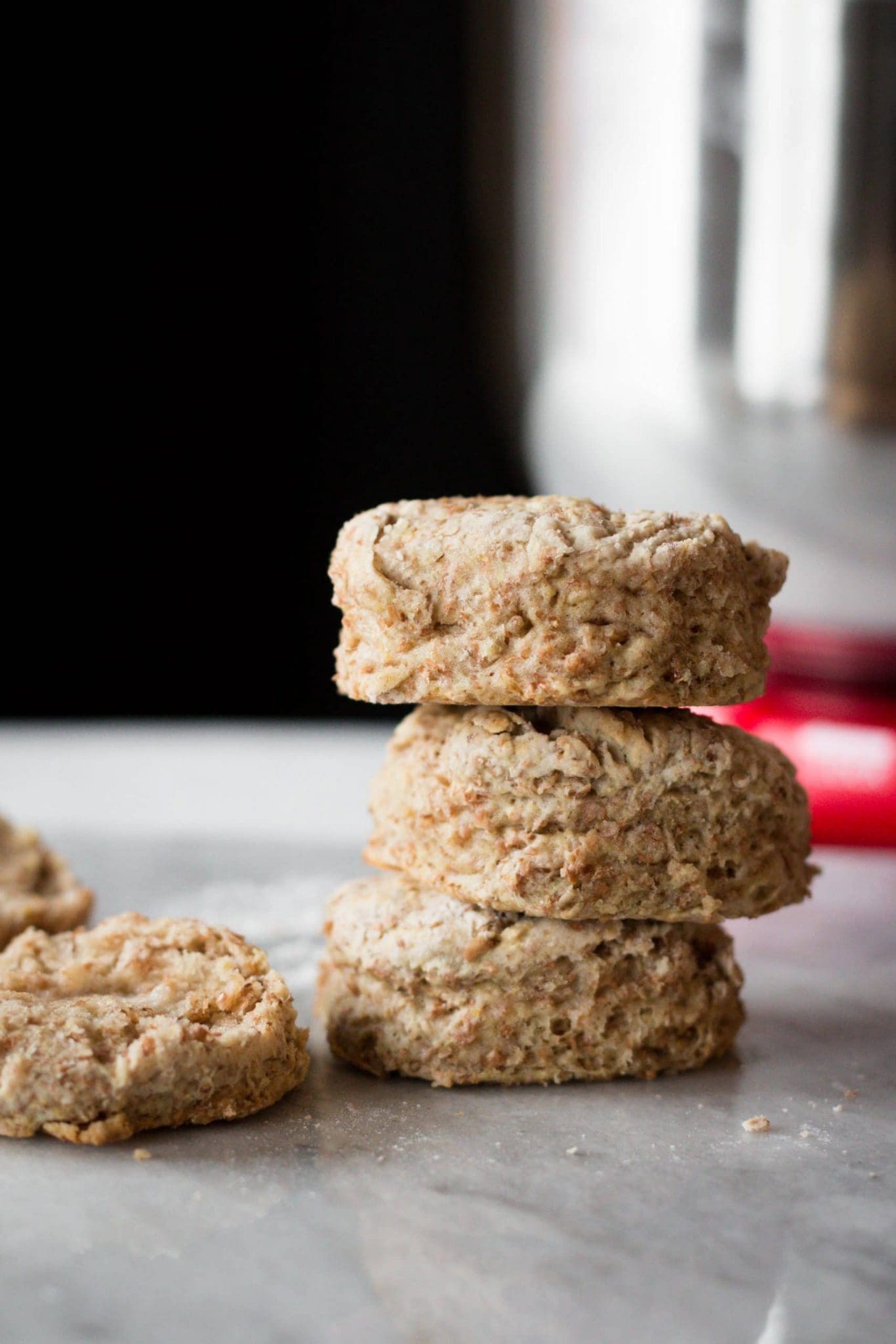 Whole Wheat Vegan Biscuits