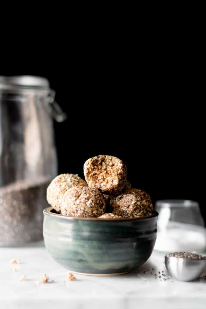 Salted Caramel Energy Bites - last coffee break