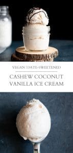 cashew coconut vanilla ice cream pin