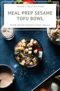 sesame tofu bowl pin