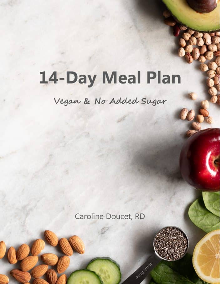 14-Days Vegan Meal Plan