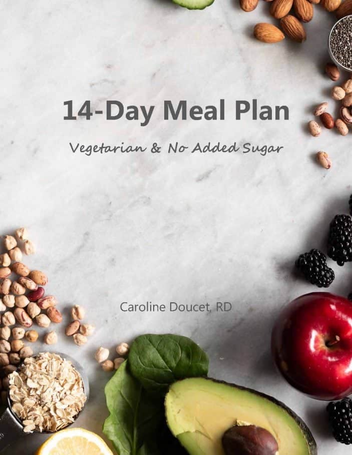 14-Days Vegetarian Meal Plan