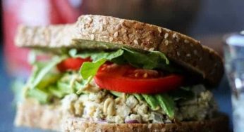 Quick & Easy Chickpea Salad Sandwich (No Mayo)