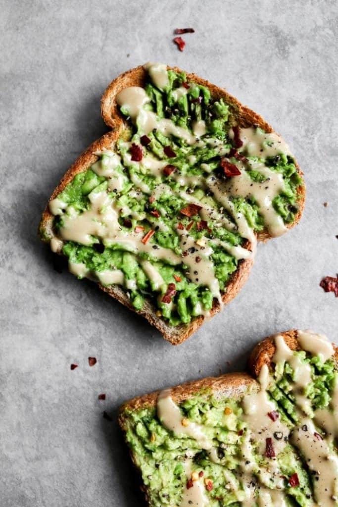 avocado toasts - 30-minute vegan meals