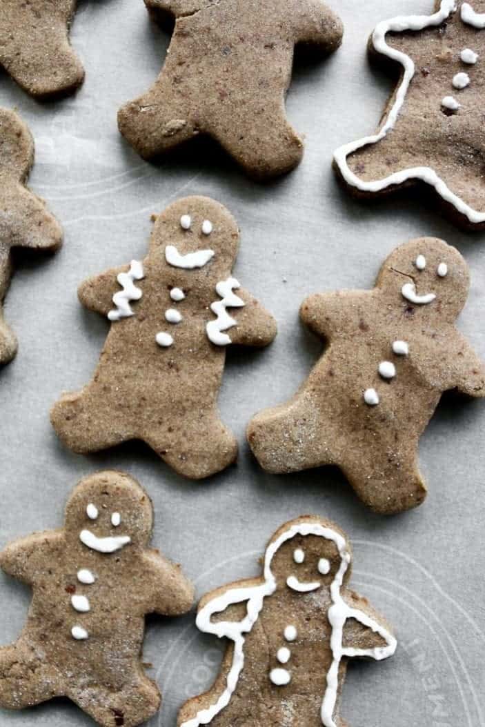 Chai-Spiced Cut-Out Cookies seen from the top as great holiday desserts