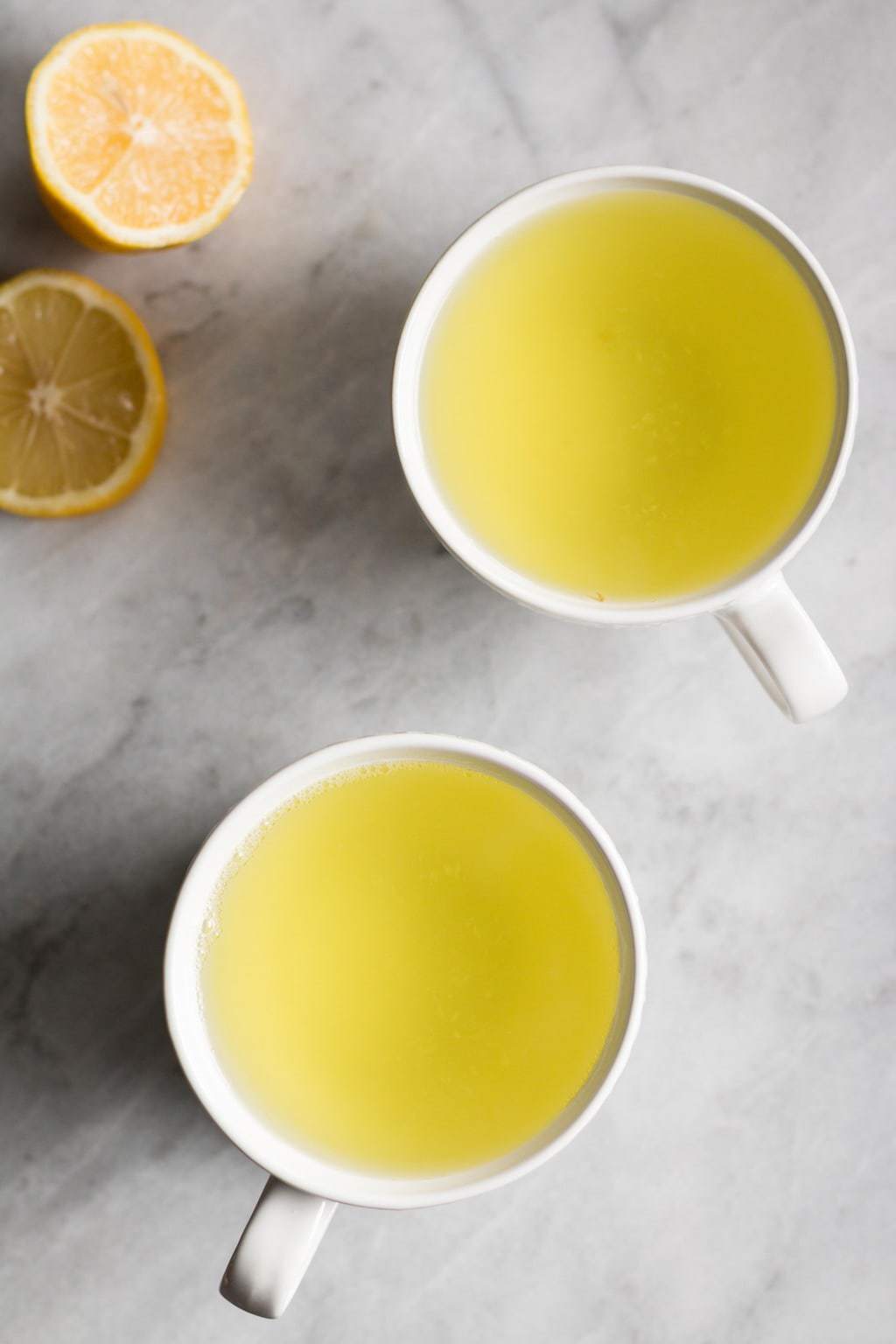 Soothing Lemon Ginger Tea + Coffee Break