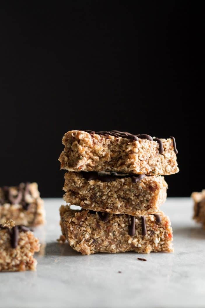 No-Bake Walnut Granola Bars