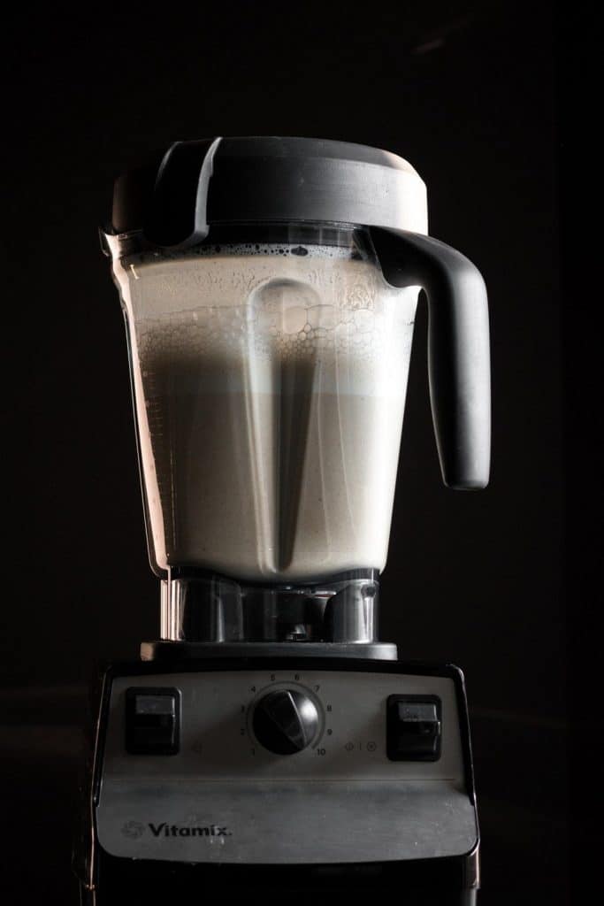 eggnog in a blender