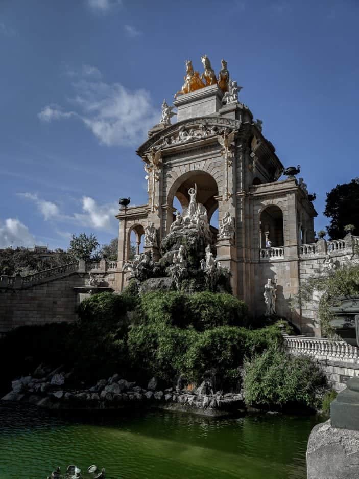 Barcelona cituadella park