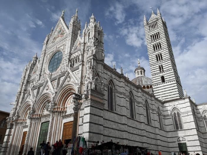 Tuscany Road Trip, building in Siena