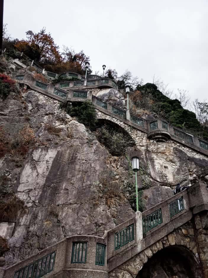 Stairs in Graz, Austria