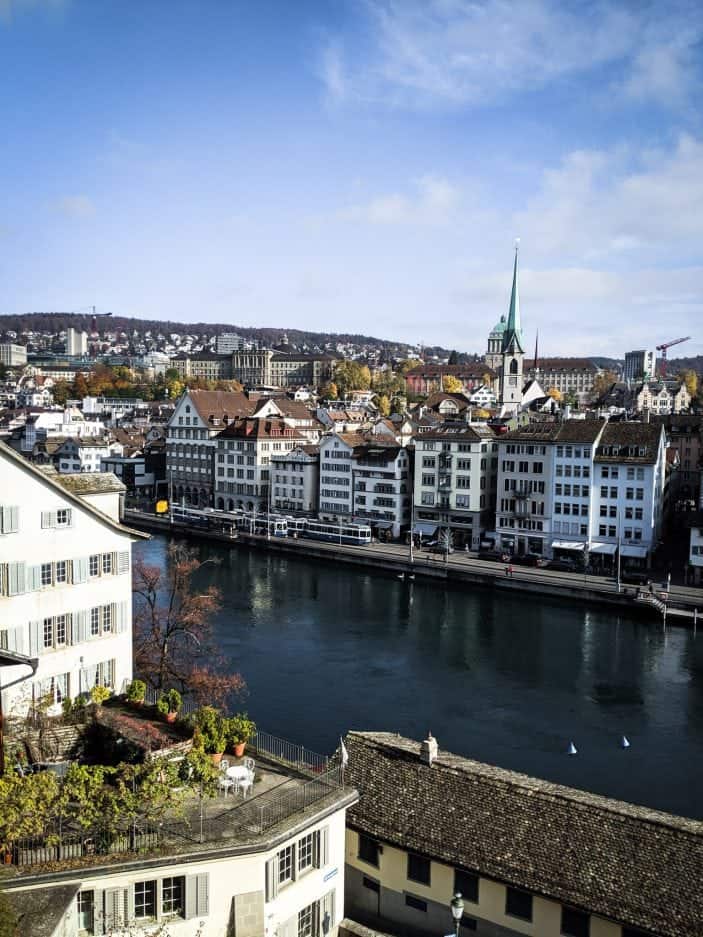 View in Zurich, Switzerland