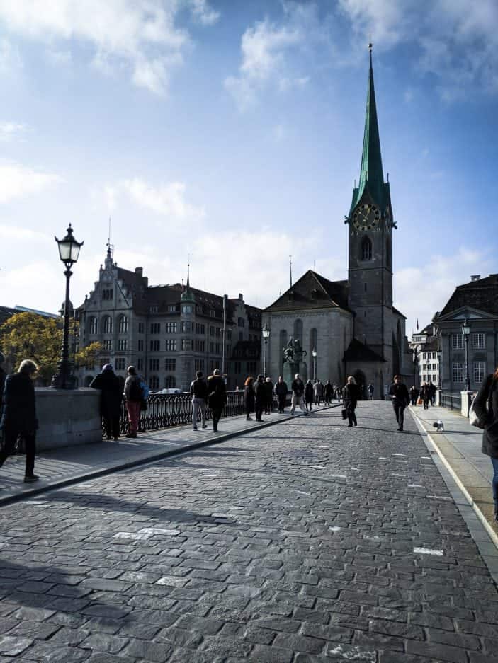 Street in Zurich, Switzerland