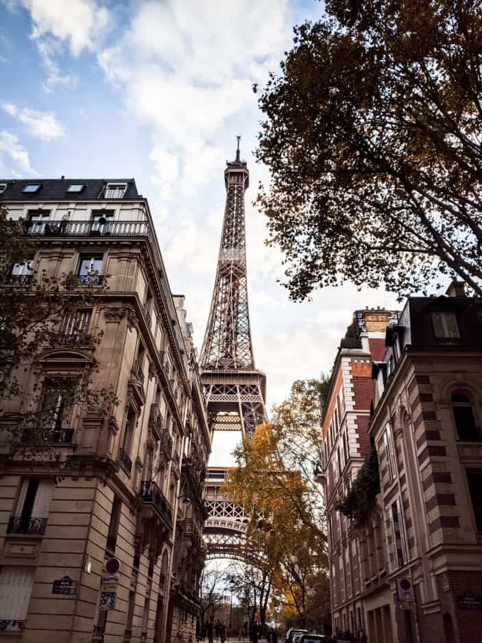 Eiffel Tower - Backpacking in Europe