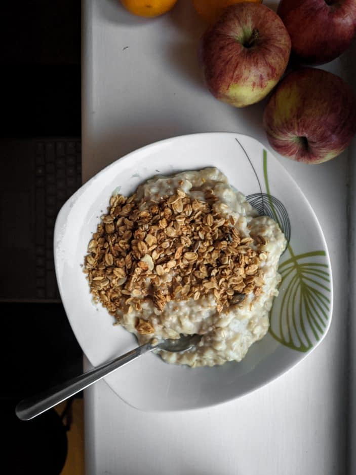 What We Ate in Europe - porridge
