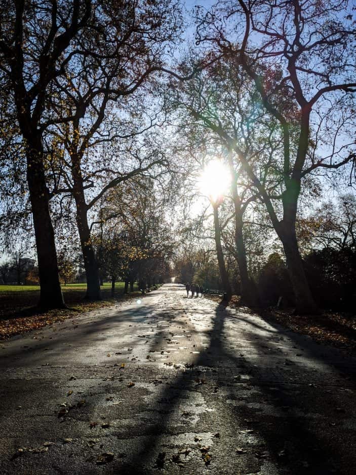 Visiting London in December 