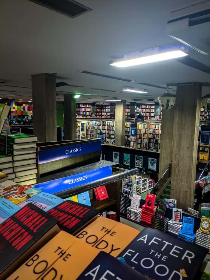 Heffers bookshop interior