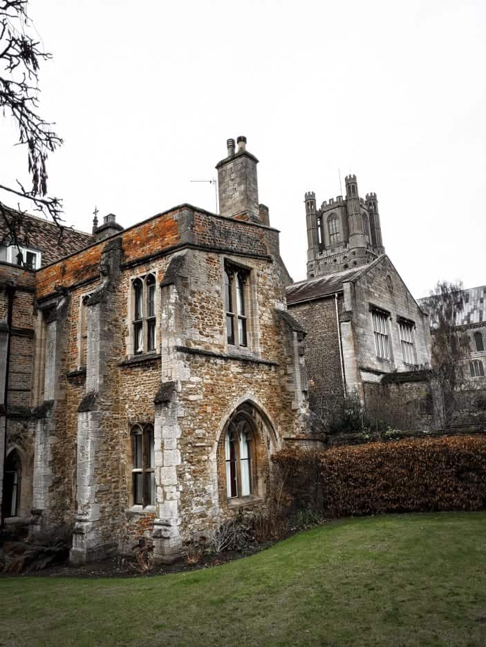 old buildings in Ely, England