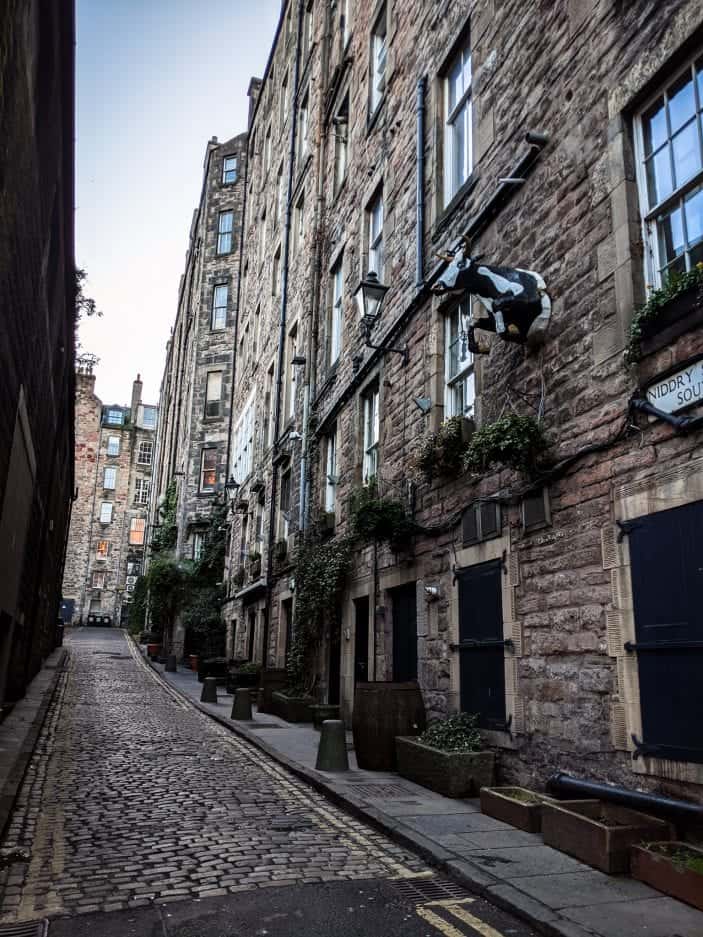 Street in Edinburgh