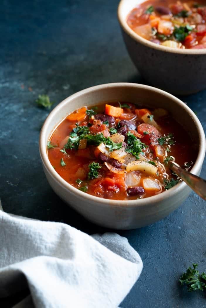 vegan recipes to start the New Year - soup