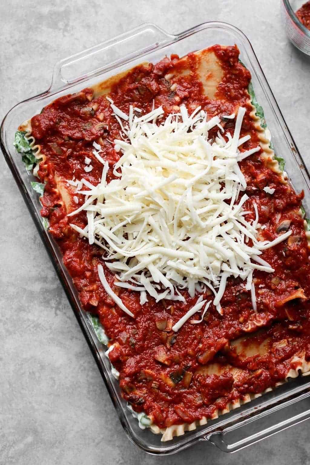 Lightened-Up Vegetarian Lasagna