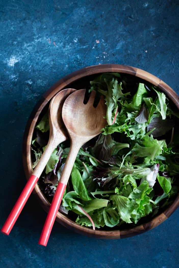 leafy greens in a bowl