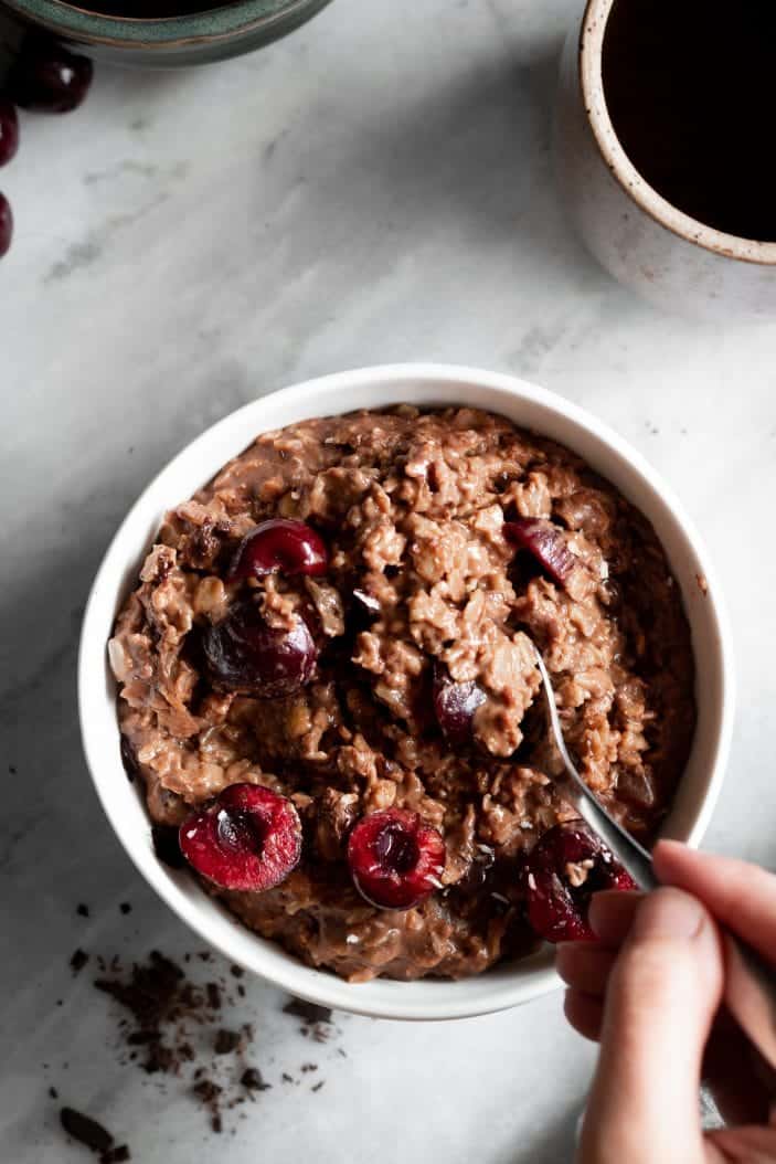 black forest oatmeal