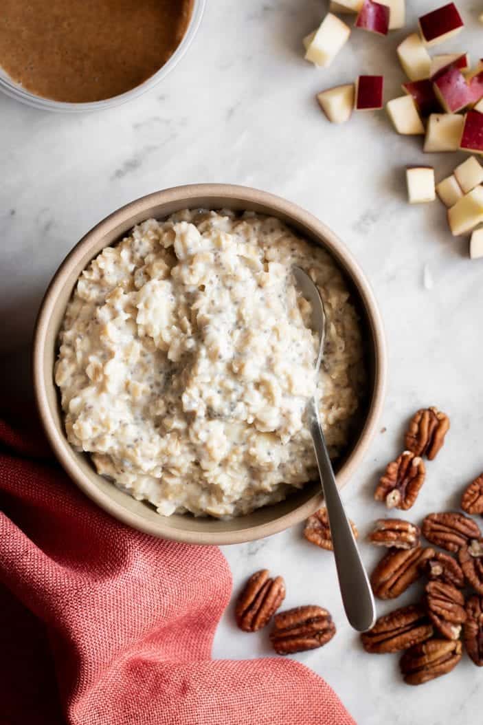 oatmeal in a bowl