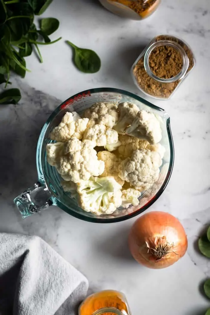 cauliflower and spices