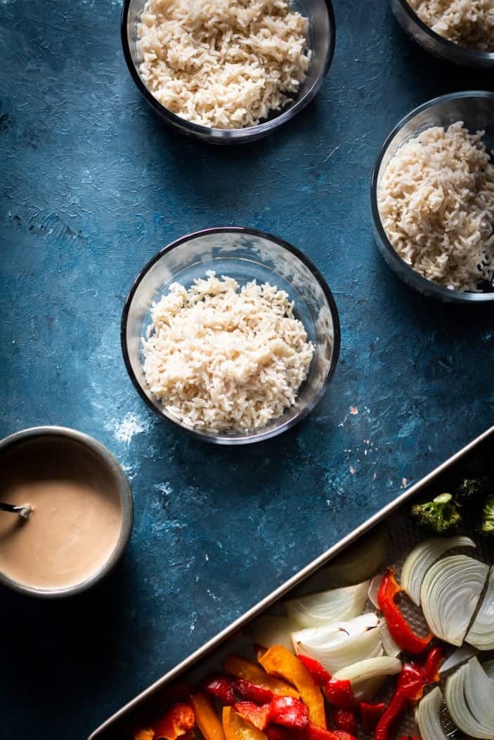 rice in bowls