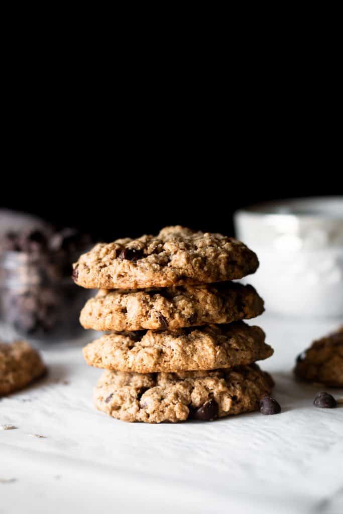 stacked cookies