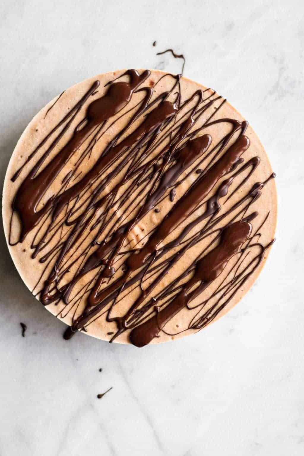 Vegan Chickpea-Nut Butter Ice Cream Cake