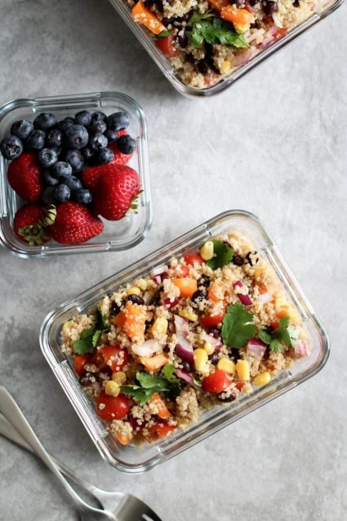 36 Crave-Worthy Vegan Recipes - quinoa salad