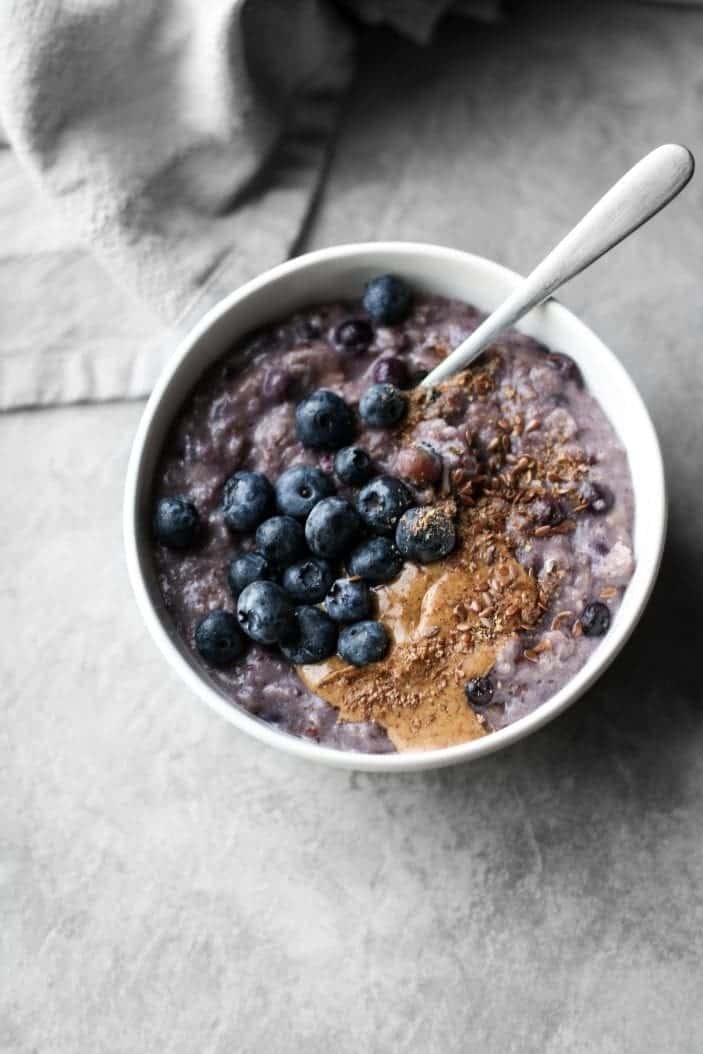 Blueberry Flax Oatmeal