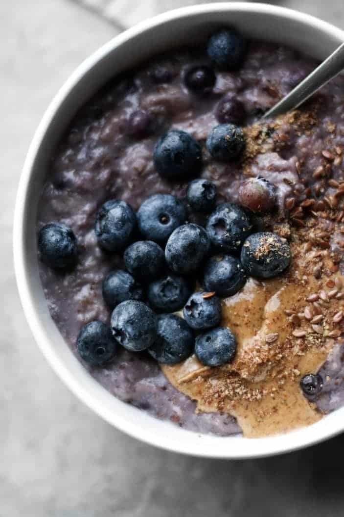 Blueberry Flax Oatmeal