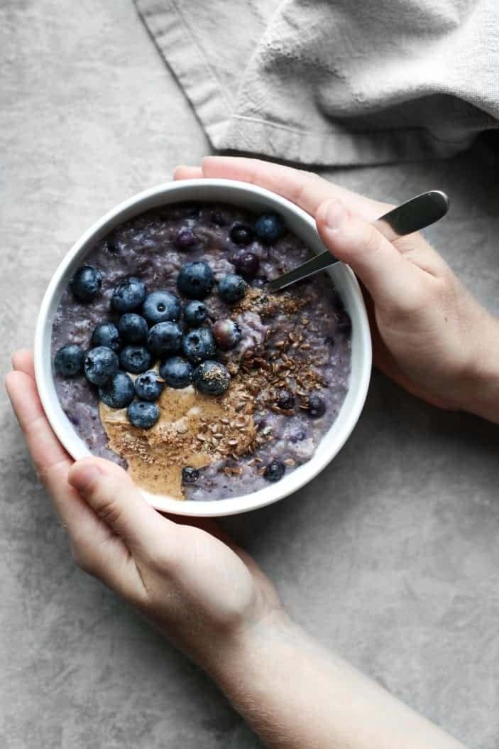 Blueberry Flax Oatmeal