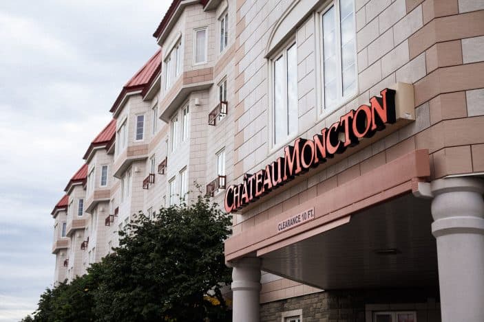 chateau Moncton hotel exterior