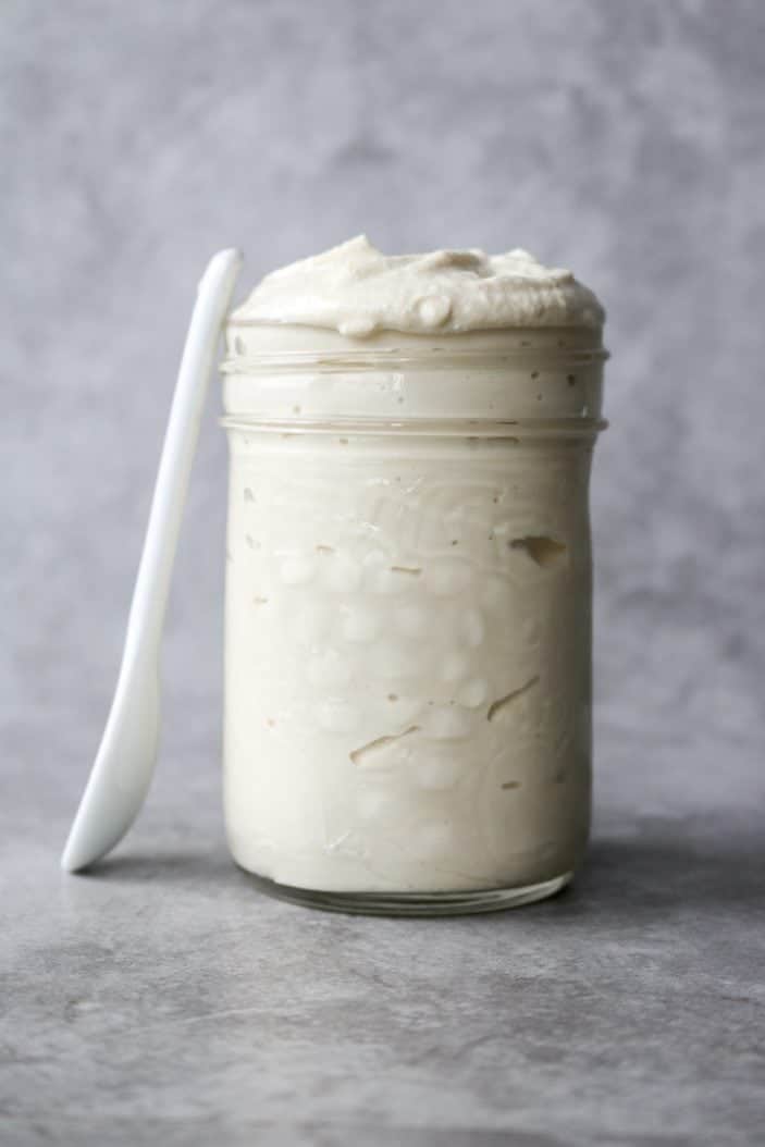 Homemade Vegan Mayonnaise (sugar-free,gluten-free) - Unsweetened Caroline