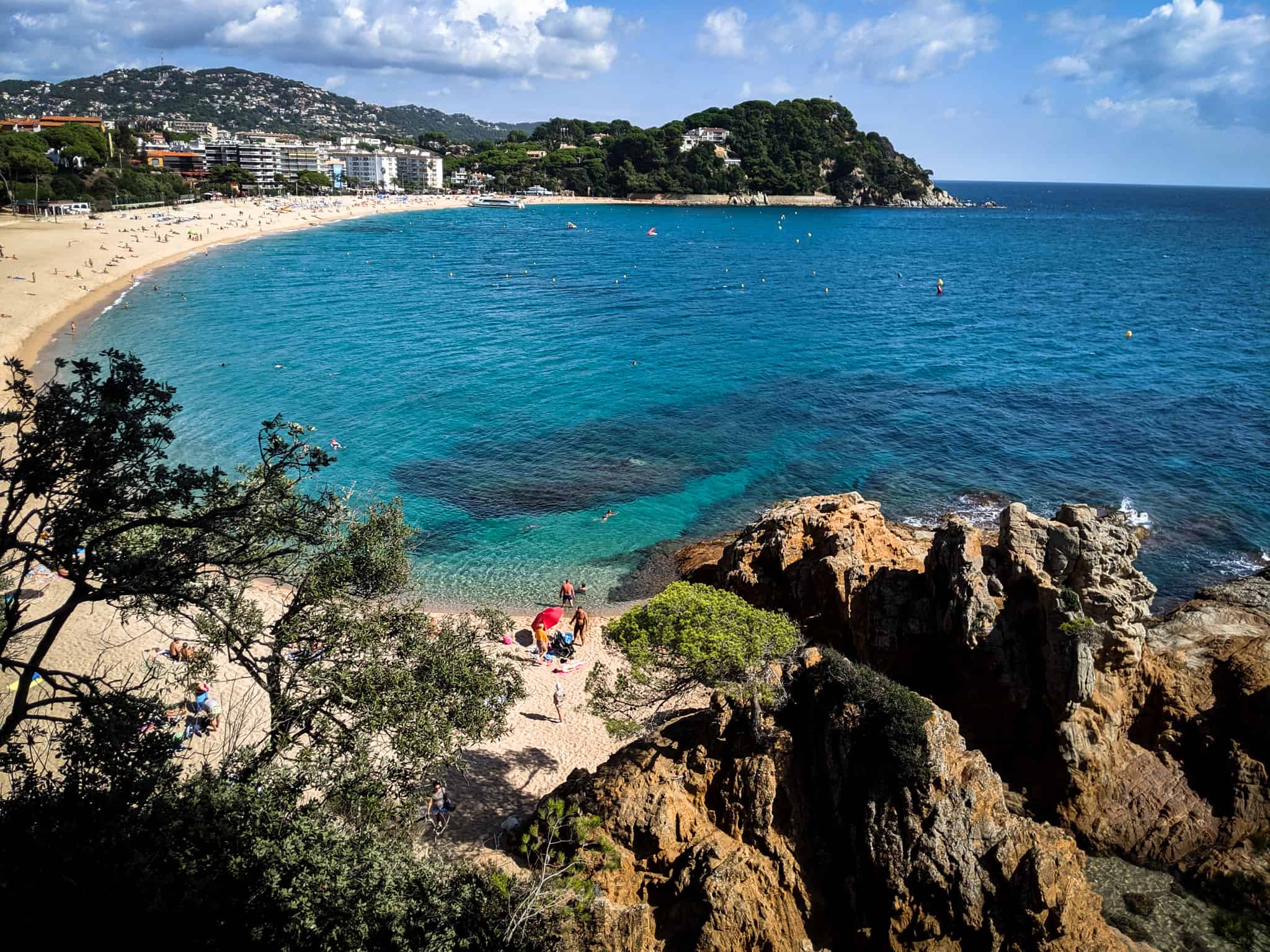 Lloret de Mar beach